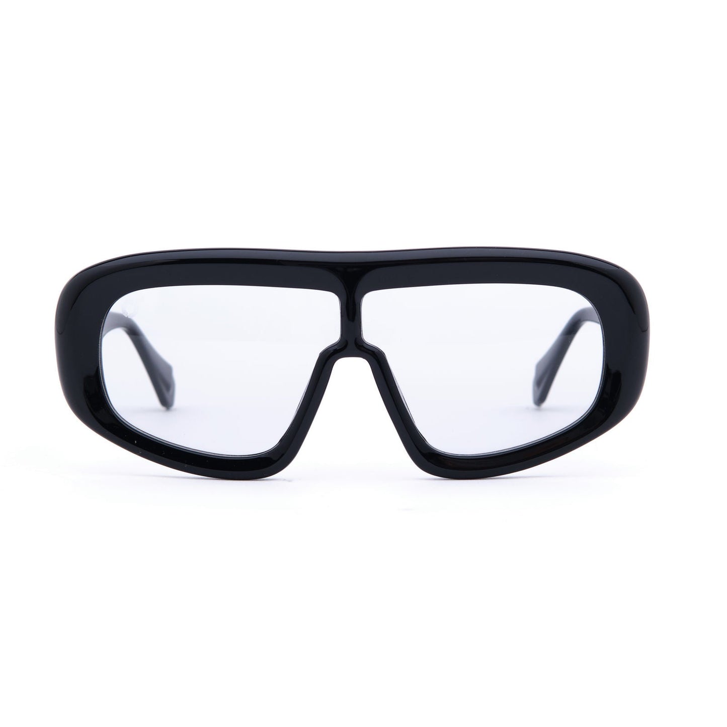 Sonnenbrille mit übergroßem Rahmen