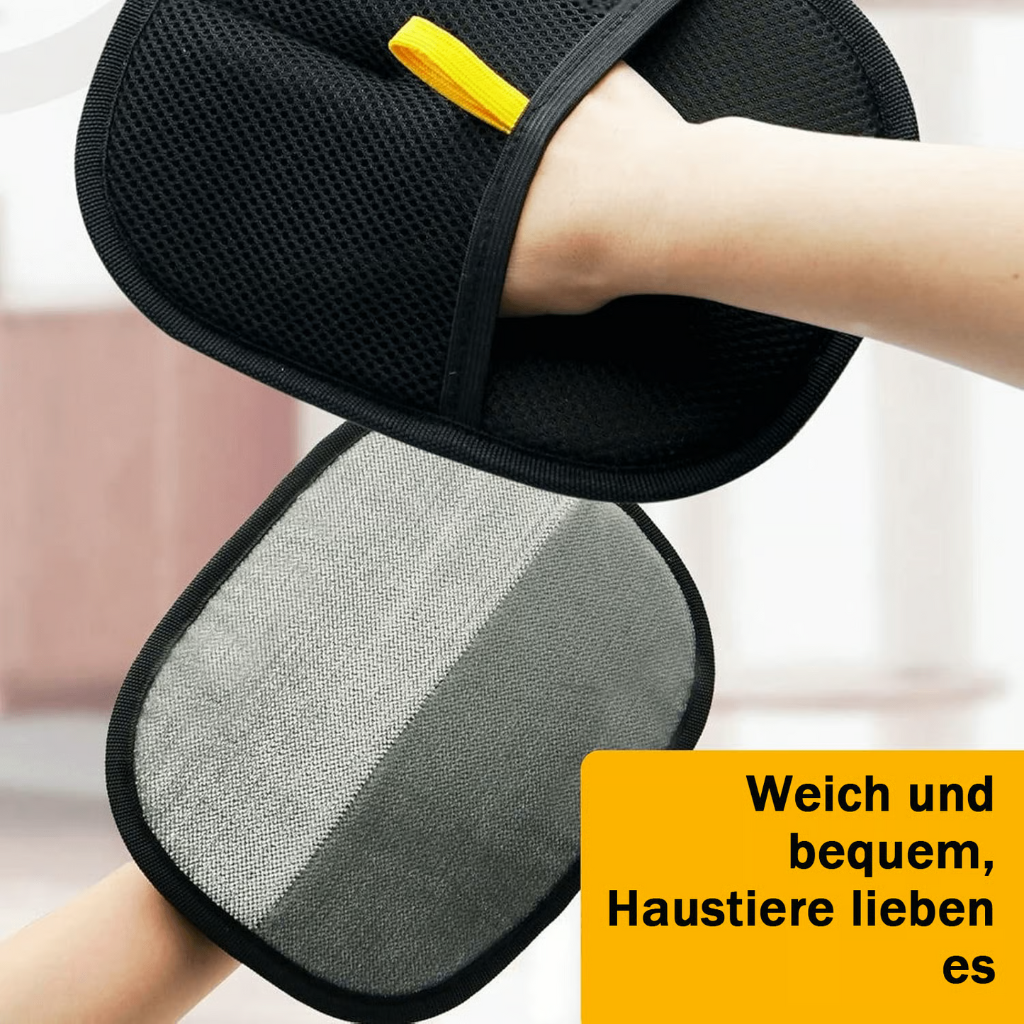 Tierhaarentfernungs-Handschuh