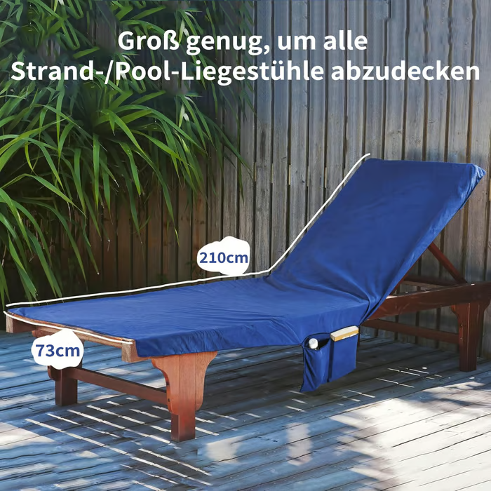 Sommer-Liegestuhl-Handtuchtasche mit Aufbewahrungstasche