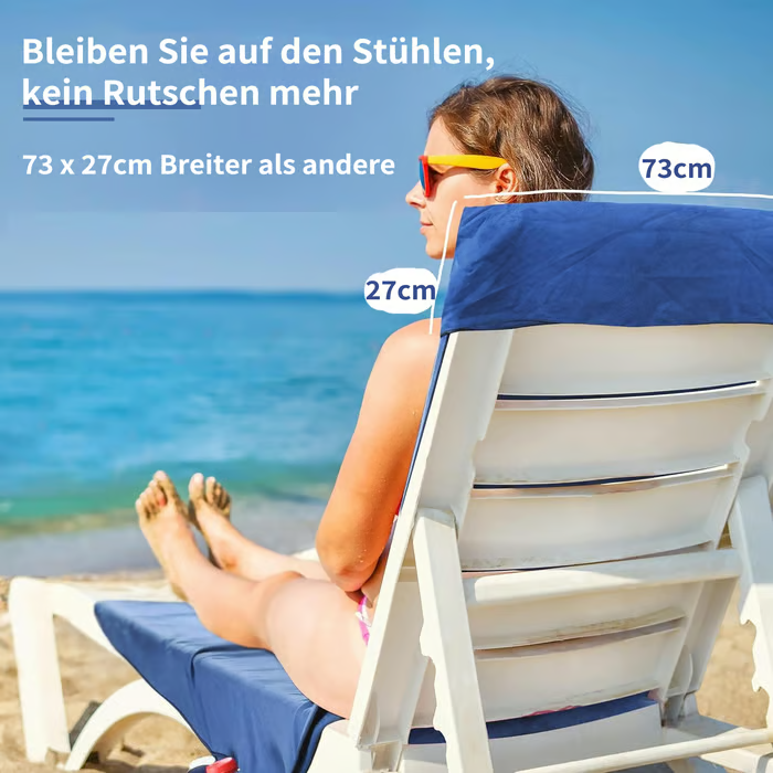Sommer-Liegestuhl-Handtuchtasche mit Aufbewahrungstasche