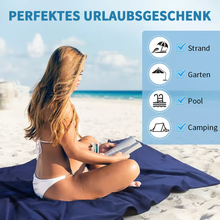 Sommer-Liegestuhl-Handtuchtasche mit Aufbewahrungstasche