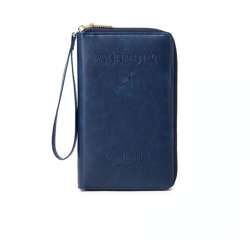 Multifunktionale RFID Reisepass-Brieftasche