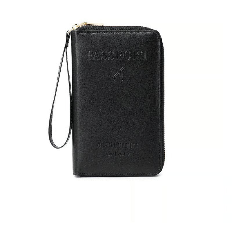 Multifunktionale RFID Reisepass-Brieftasche