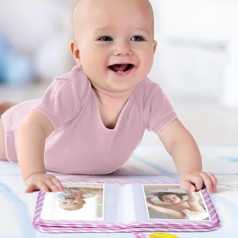 Mein erstes Baby-Fotobuch mit sicherem Spiegel