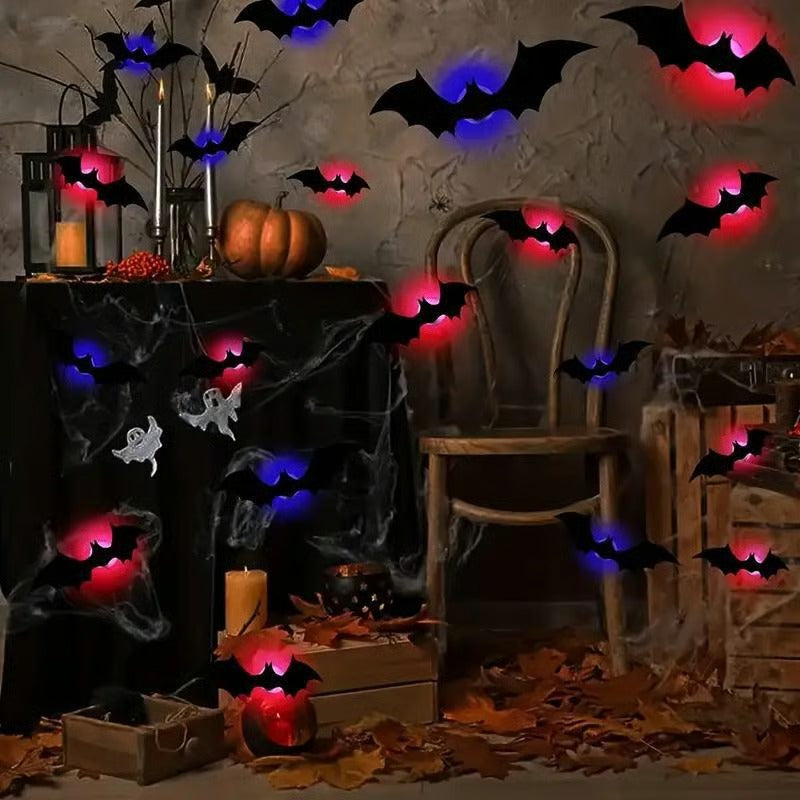 3D Fledermaus Design LED Dekoration