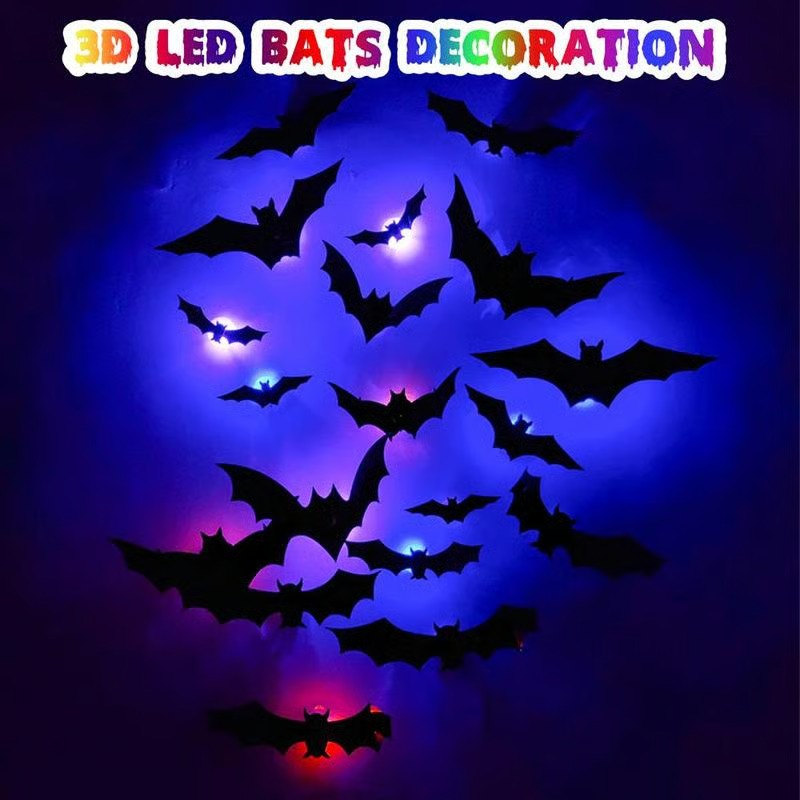3D Fledermaus Design LED Dekoration