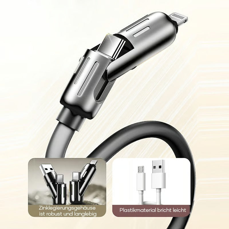 240 W 4-in-1 USB-C-Kabel