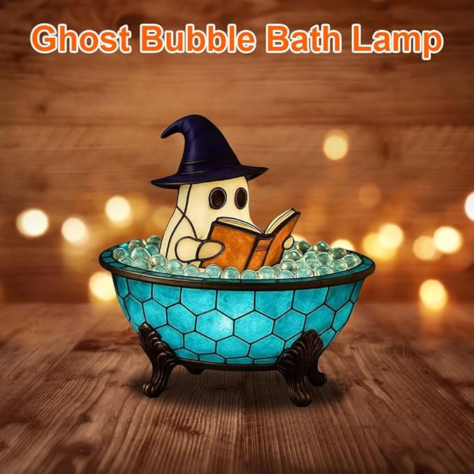 Halloween Party Geister Schaumbad Lampe