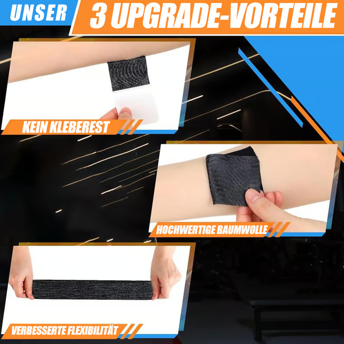 Kinesiologie-Tape zur Linderung von Schulterschmerzen