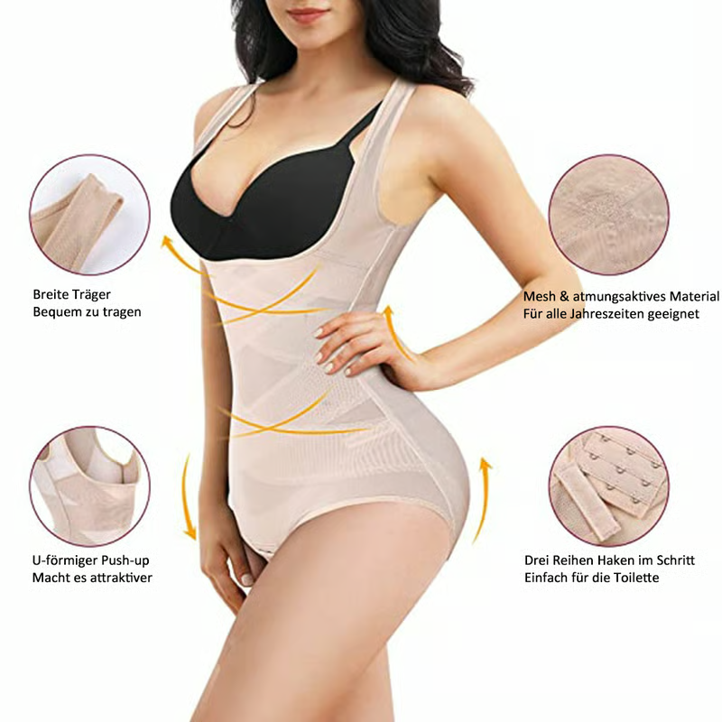Shapewear-Bodysuit mit hoher Taille – Formen Sie Ihre Traumkurven
