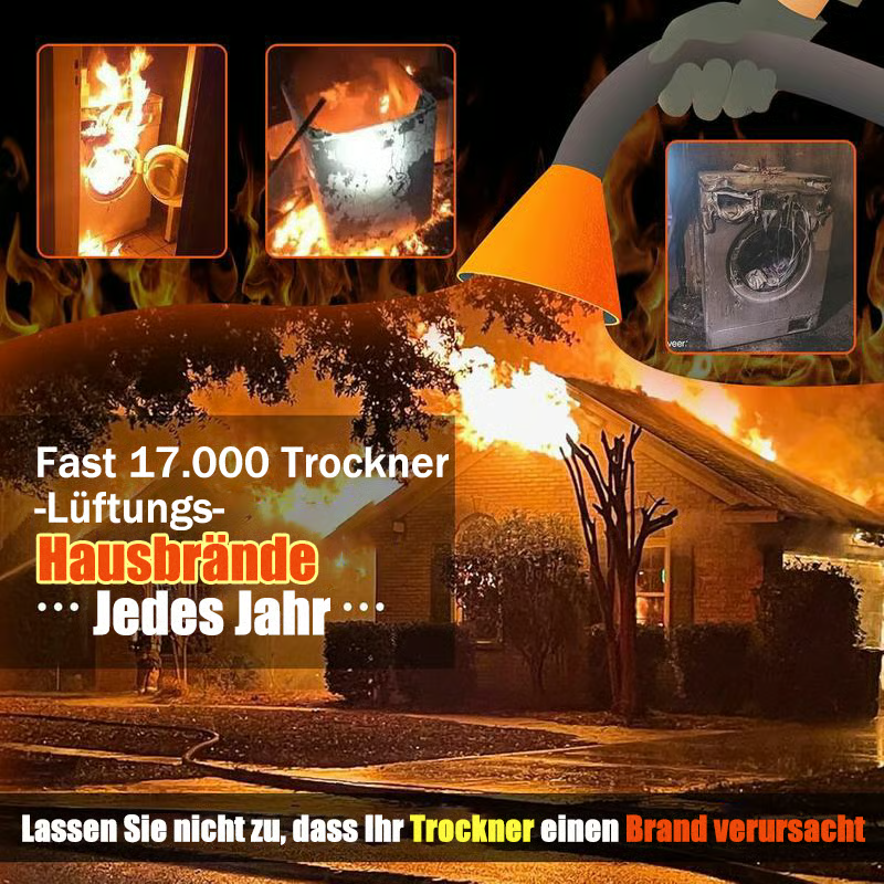 Trockner-Lüftungsschlauch-Reinigungsset