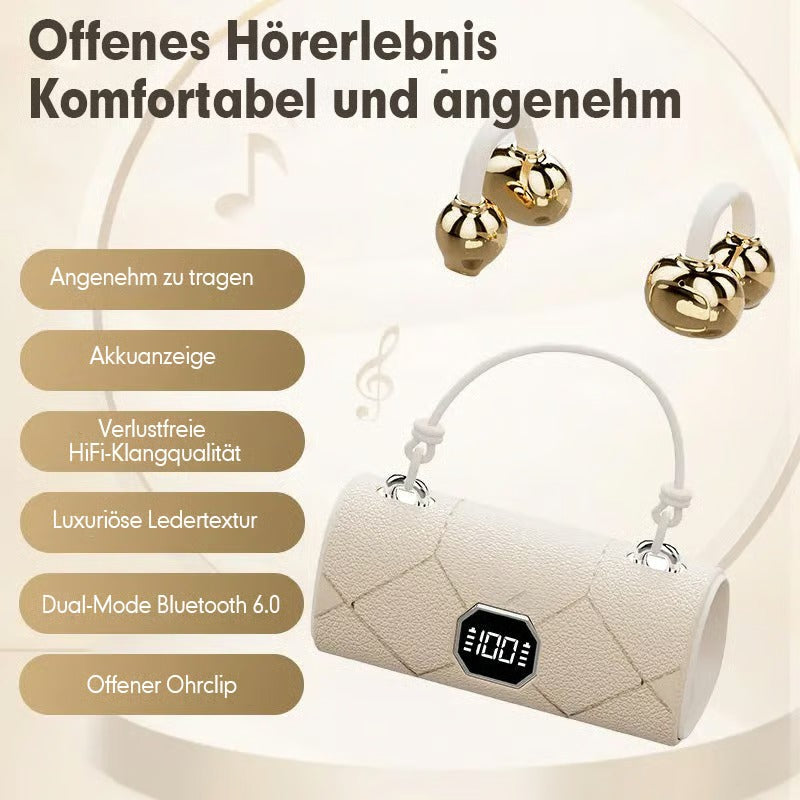 Modische kabellose Clip-On-Kopfhörer