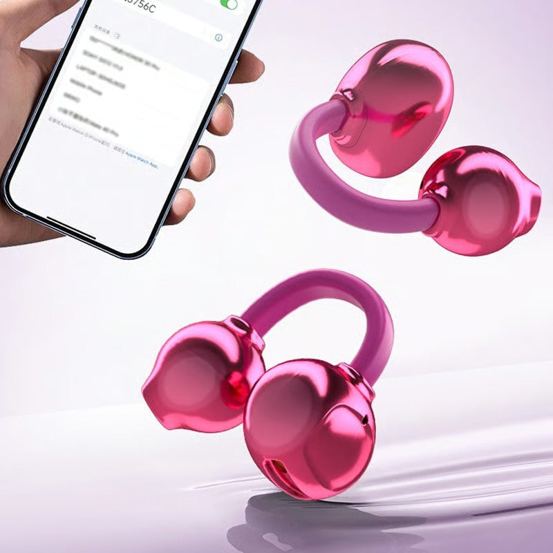 Modische kabellose Clip-On-Kopfhörer