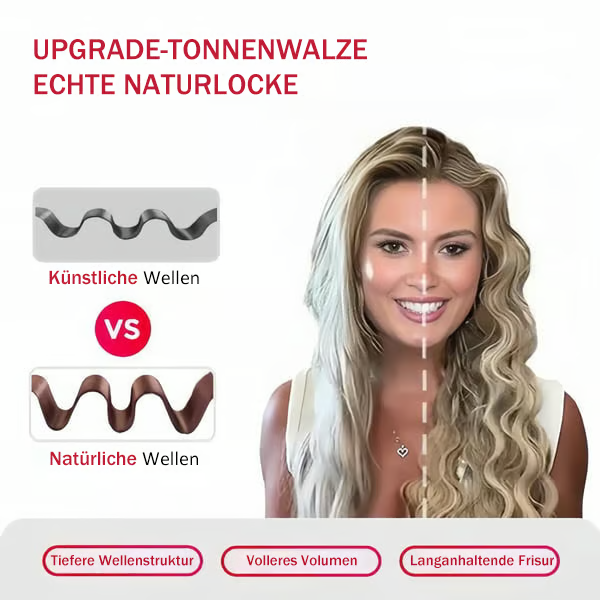 Haarstyling-Tool mit negativer Ionentechnologie