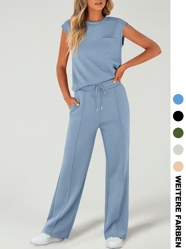Zweiteilige Sets für Frauen Sommer Ärmellos