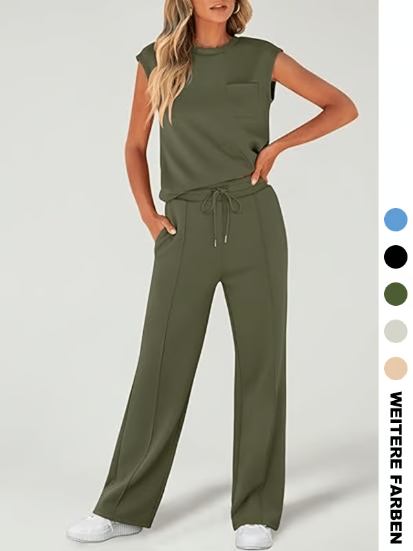 Zweiteilige Sets für Frauen Sommer Ärmellos