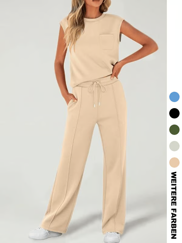 Zweiteilige Sets für Frauen Sommer Ärmellos