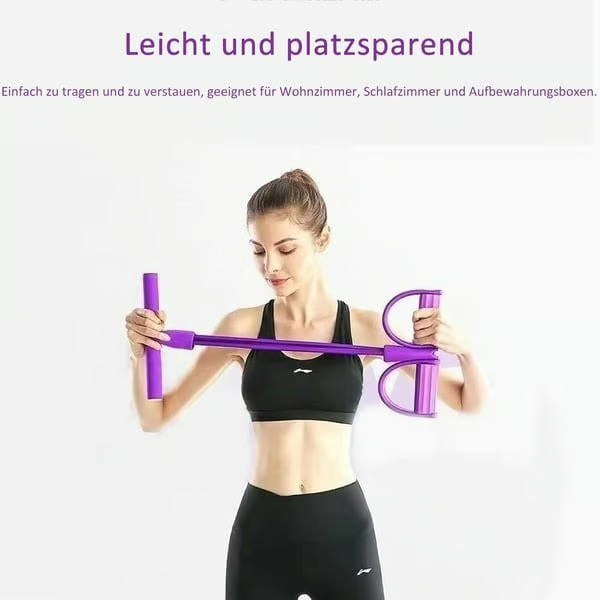 2025 neuestes 8-Rohr-Pedalwiderstandsgerät, abnehmbares und einstellbares Pedalwiderstandsgerät