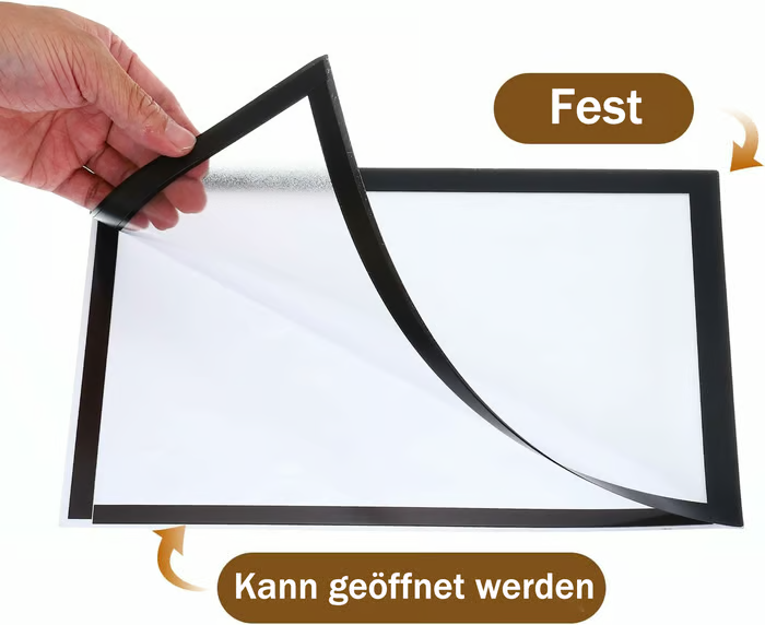 Wiederverwendbarer magnetischer Bilderrahmen