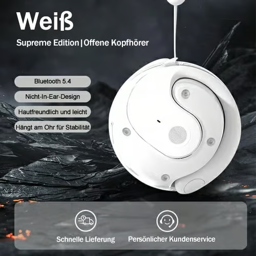 AI-Übersetzungs-Wireless OWS Bluetooth 5,4 Kopfhörer (Kompatibel mit iOS & Android)