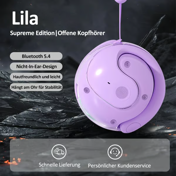AI-Übersetzungs-Wireless OWS Bluetooth 5,4 Kopfhörer (Kompatibel mit iOS & Android)