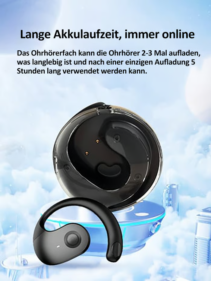 AI-Übersetzungs-Wireless OWS Bluetooth 5,4 Kopfhörer (Kompatibel mit iOS & Android)