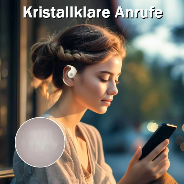 AI-Übersetzungs-Wireless OWS Bluetooth 5,4 Kopfhörer (Kompatibel mit iOS & Android)