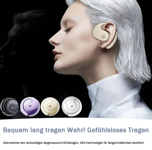 AI-Übersetzungs-Wireless OWS Bluetooth 5,4 Kopfhörer (Kompatibel mit iOS & Android)