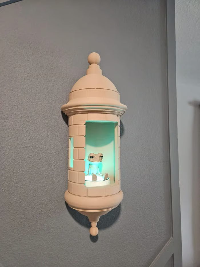 Puertoricanische Garita Wand-Coqui-Lampe
