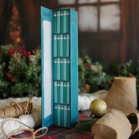 Mini-Buch-Ornament Advent