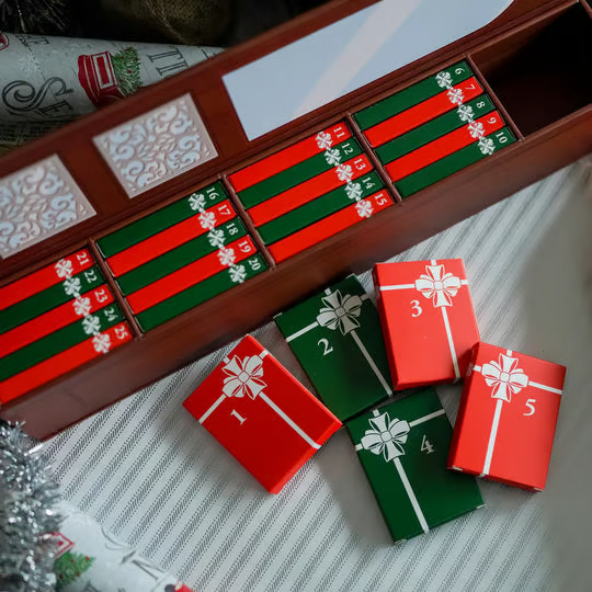 Mini-Buch-Ornament Advent