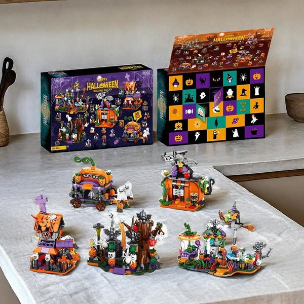 Halloween-Baustein-Überraschungsbox