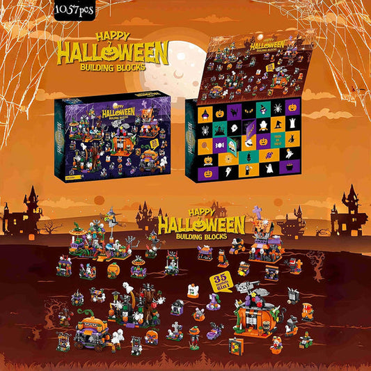 Halloween-Baustein-Überraschungsbox