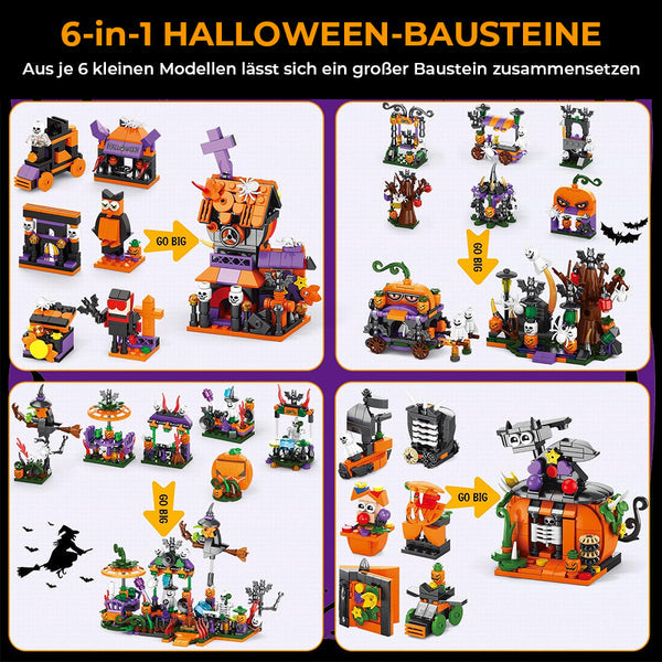 Halloween-Baustein-Überraschungsbox