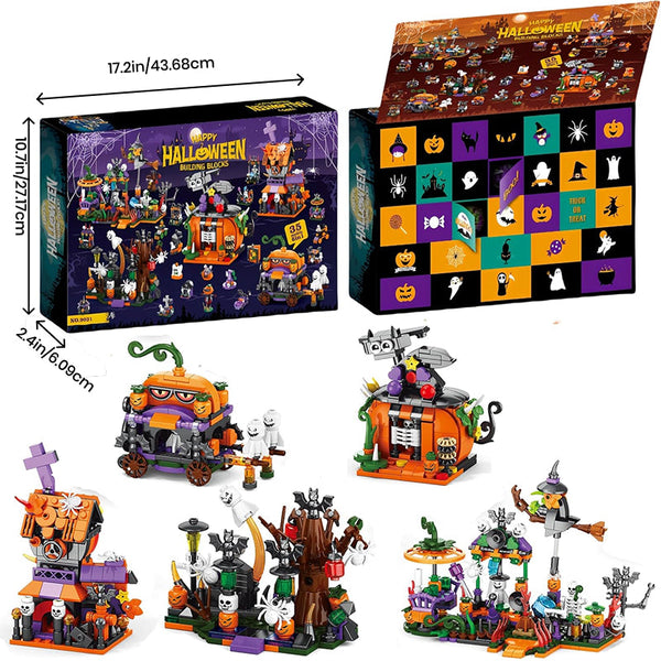 Halloween-Baustein-Überraschungsbox
