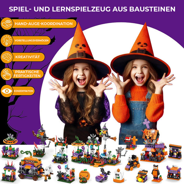 Halloween-Baustein-Überraschungsbox