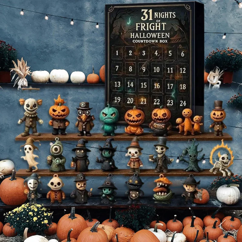 31 Nächte des Schreckens Halloween-Countdown-Box