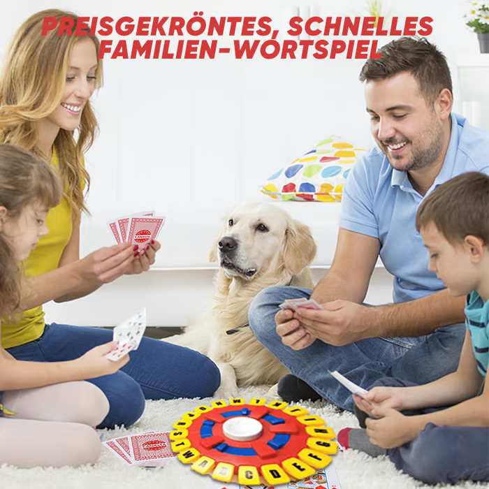 Preisgekröntes, schnelles Wortspiel für die ganze Familie