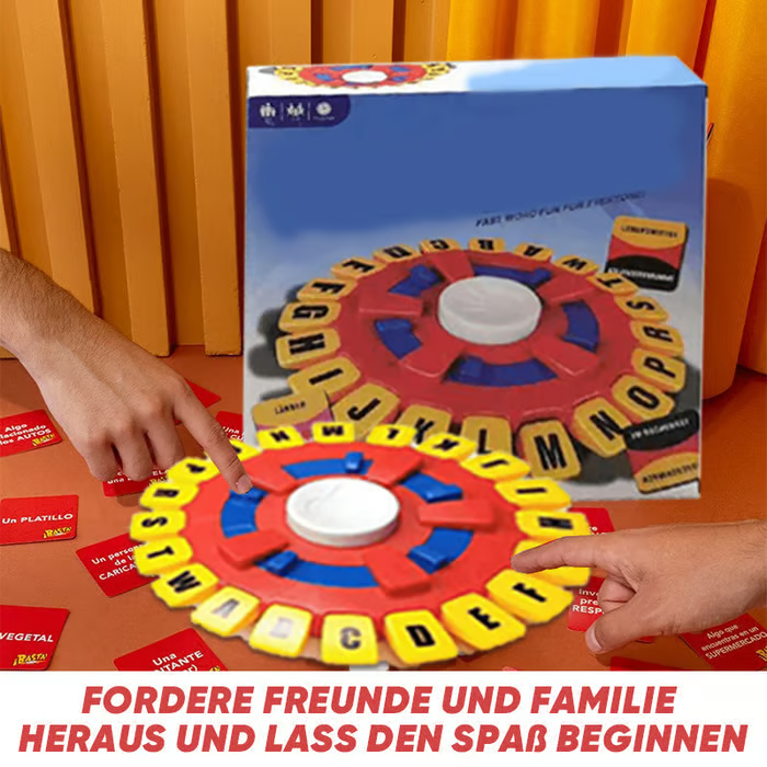 Preisgekröntes, schnelles Wortspiel für die ganze Familie