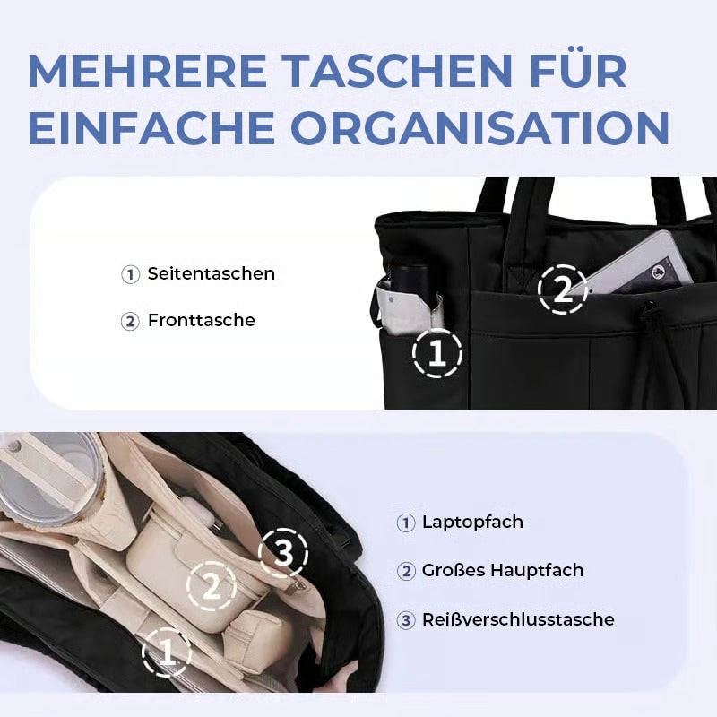 Die ultimative Puffer-Tasche