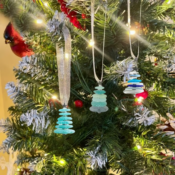 Seeglas-Weihnachtsbaum-Adventskalender | Hinter jeder Tür eine Überraschung