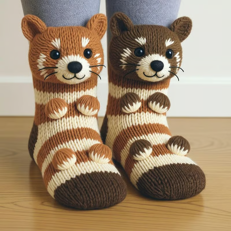 🔥🦥Tiersocken🧦Ein Paar