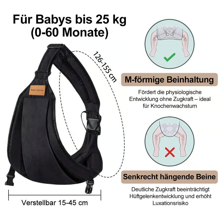 Tragbare Baby-Hüftsitztrage