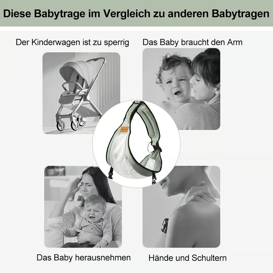 Tragbare Baby-Hüftsitztrage