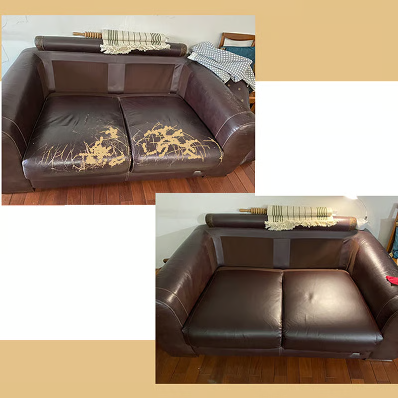 Selbstklebendes Leder-Refinisher, schneidbare Sofa-Reparatur(50x137cm)
