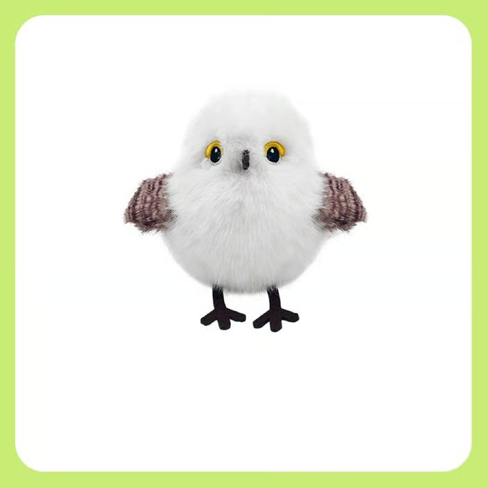 Flappendes Vogel-Katzenspielzeug – USB-aufladbarer und bewegungsaktivierter zwitschernder Vogel