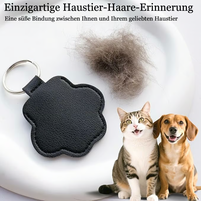 Schlüsselanhänger aus Leder zur Erinnerung an Ihr Haustier