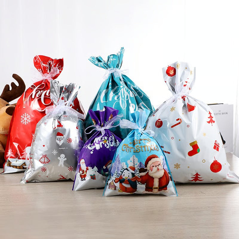 Weihnachtsmann-Süßigkeiten-Geschenktüten