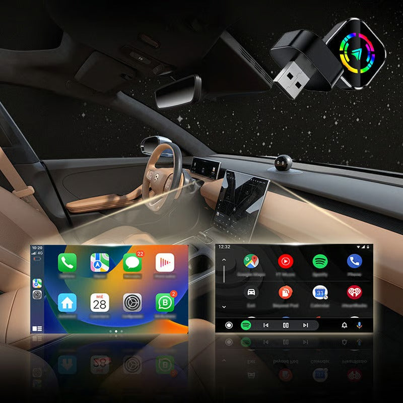 Kabelloser CarPlay-Adapter für iPhone & Android