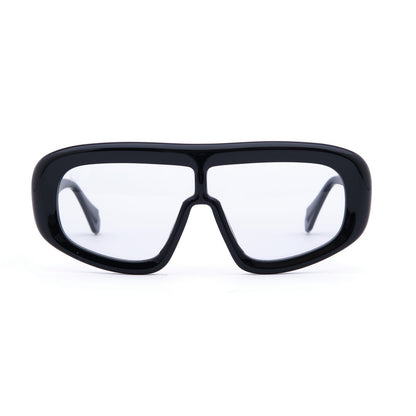 Sonnenbrille mit übergroßem Rahmen